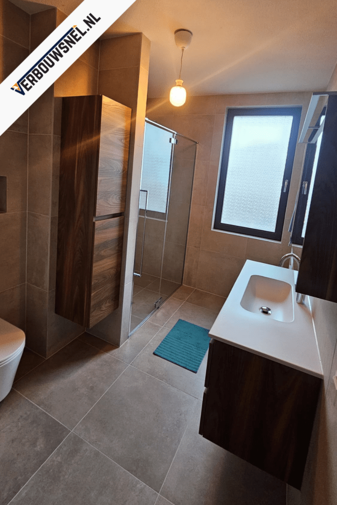 badkamer renovatie strak perfectie